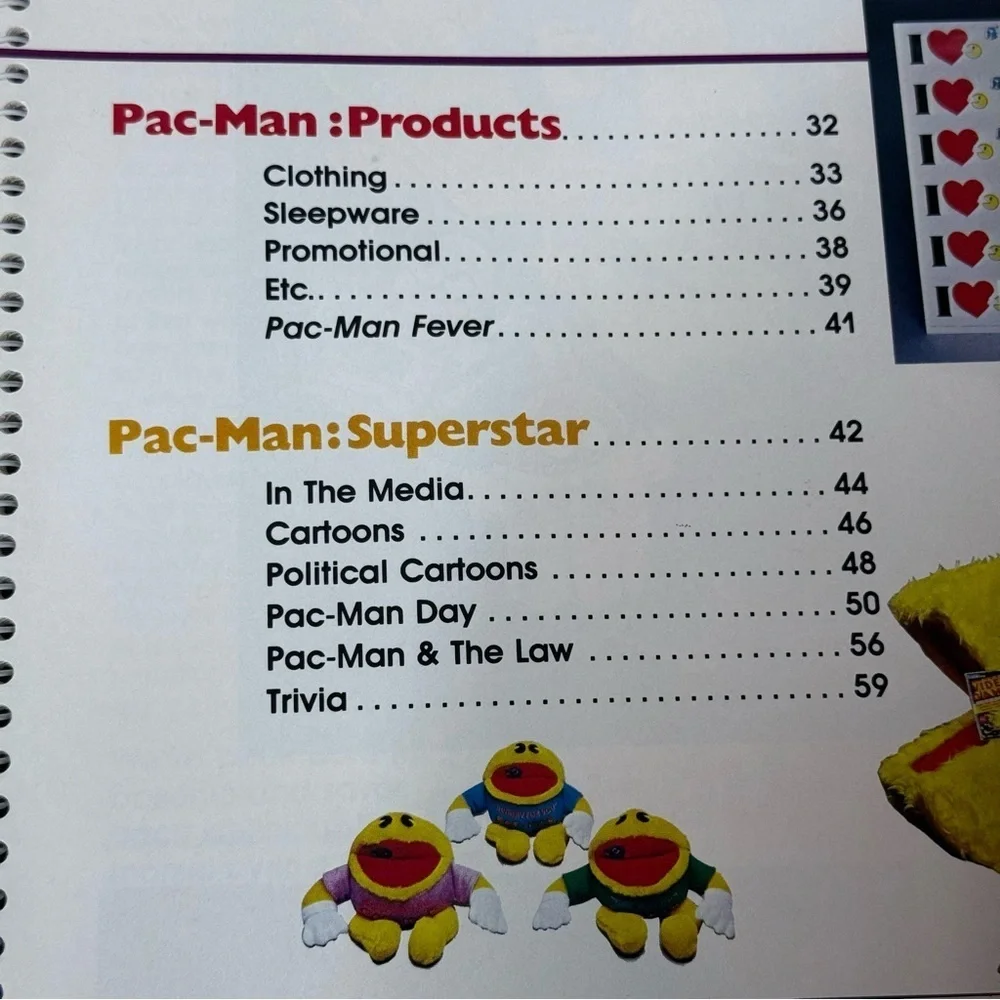 Vintage Rare PAC-Mania top strategies for home and arcade spiral book 1982’